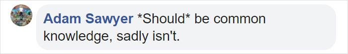 Comment discussing respect and common knowledge, emphasizing its lack. Comment discussing respect and common knowledge, emphasizing its lack.