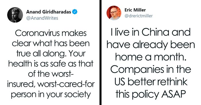 People Are Pointing Out That The Lack Of Sick Days For US Employees Could Make The Spread Of Coronavirus Accelerate