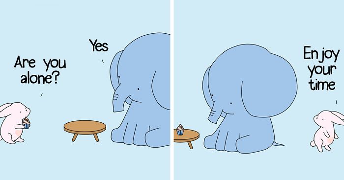 My 47 Comics Show How People Around Me Express Their Love Every Day