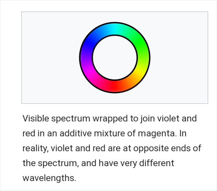 Tumblr Users Freak Out That Magenta Is Not A Real Color And That Impossible Colors Exist Tumblr Users Freak Out That Magenta Is Not A Real Color And That Impossible Colors Exist