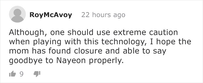 Grieving Mom Is Reunited With Her Dead 7 Y.O. Daughter Through VR Grieving Mom Is Reunited With Her Dead 7 Y.O. Daughter Through VR
