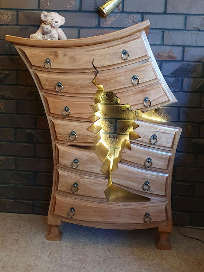 This Retired Cabinet Maker Goes Viral For Making Broken And Weird Furniture That Belongs In Disney Movies This Retired Cabinet Maker Goes Viral For Making Broken And Weird Furniture That Belongs In Disney Movies
