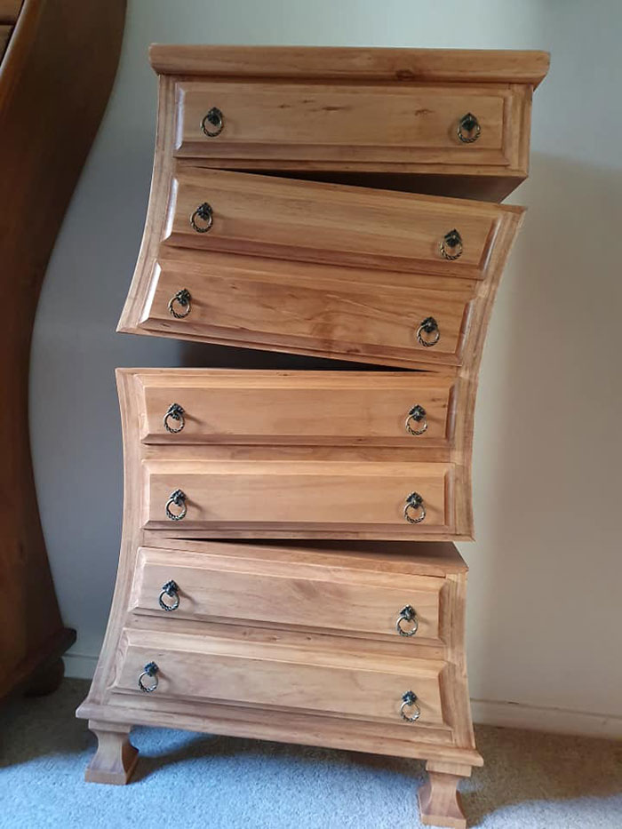 This Retired Cabinet Maker Goes Viral For Making Broken And Weird Furniture That Belongs In Disney Movies This Retired Cabinet Maker Goes Viral For Making Broken And Weird Furniture That Belongs In Disney Movies
