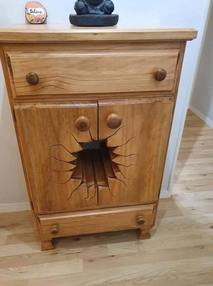 This Retired Cabinet Maker Goes Viral For Making Broken And Weird Furniture That Belongs In Disney Movies This Retired Cabinet Maker Goes Viral For Making Broken And Weird Furniture That Belongs In Disney Movies