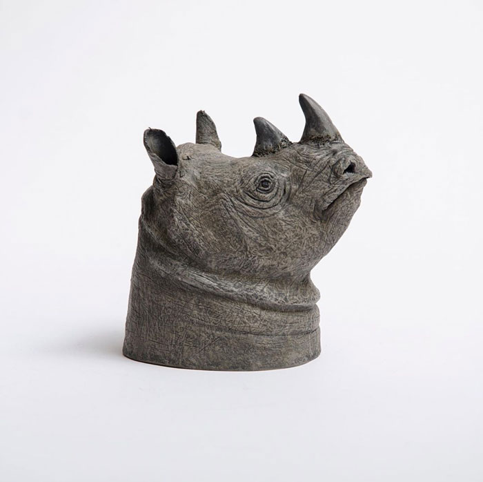 Artist Creates Realistic Animal Masks And Poses With Them In Ordinary Urban Areas