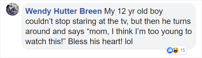 Mom Shares Her 14 Y.O. Son's Face In Response To J.Lo At The Super Bowl, Other Parents Share Their Kids' Reactions Mom Shares Her 14 Y.O. Son's Face In Response To J.Lo At The Super Bowl, Other Parents Share Their Kids' Reactions