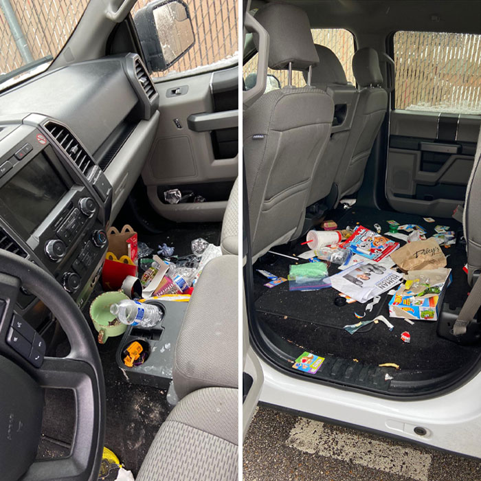 I Work At A Rental Car Company And This Is A Truck That Got Returned Today