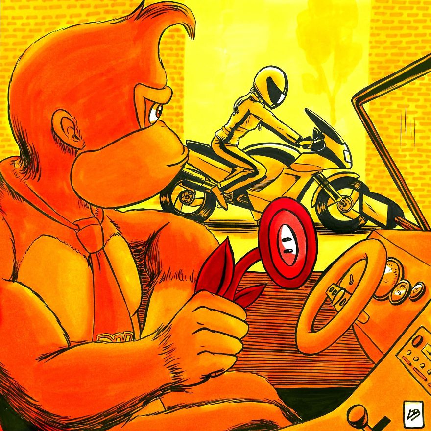 Donkey Kong vs. Beatrix Kiddo