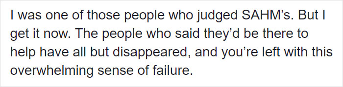 Post About The Sad Reality Of Being A Stay-At-Home Mom Is Going Viral Post About The Sad Reality Of Being A Stay-At-Home Mom Is Going Viral