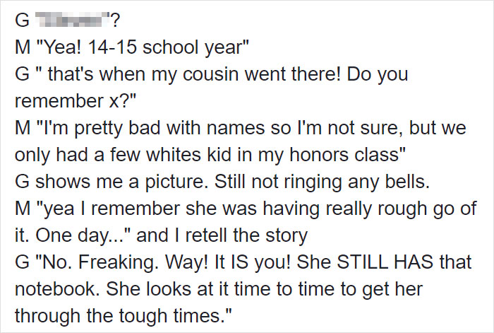 Ex-Teacher Learns That His Simple Act Of Kindness Years Ago Changed The Life Of His Student Ex-Teacher Learns That His Simple Act Of Kindness Years Ago Changed The Life Of His Student