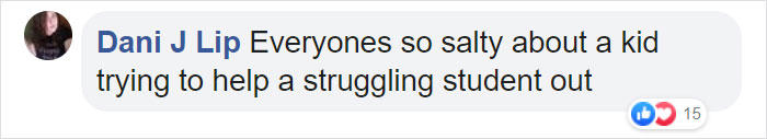 This Teacher Was Surprised By A Straight A+ Student Who Asked To Give His 5 Bonus Points To Any Peer With The Lowest Test Score