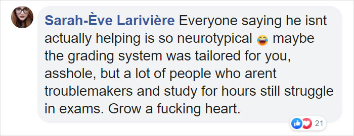 This Teacher Was Surprised By A Straight A+ Student Who Asked To Give His 5 Bonus Points To Any Peer With The Lowest Test Score This Teacher Was Surprised By A Straight A+ Student Who Asked To Give His 5 Bonus Points To Any Peer With The Lowest Test Score