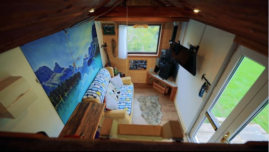 17-Year-Old Builds Tiny House For Under $8k