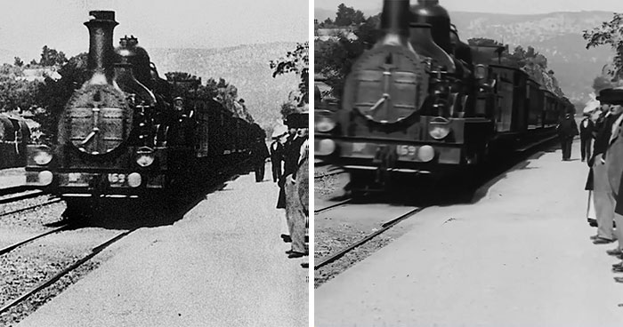 Guy Upscales A 100-Year-Old Film To 4k And 60FPS, Making It Look Like It Was Shot On A Smartphone