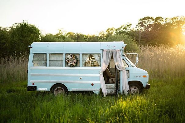 The Life Of A Girl, Her Dog, And Little Blue Bus The Life Of A Girl, Her Dog, And Little Blue Bus