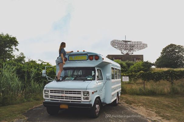 The Life Of A Girl, Her Dog, And Little Blue Bus The Life Of A Girl, Her Dog, And Little Blue Bus