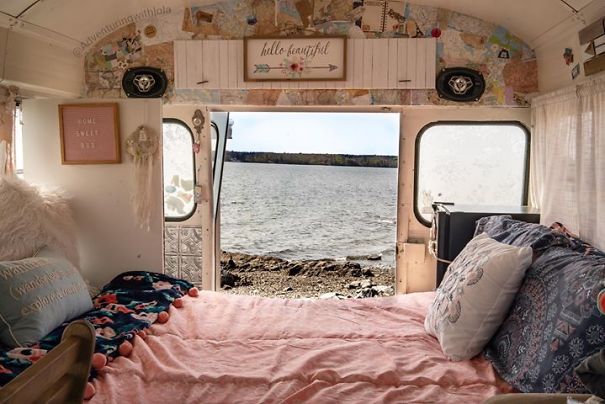 The Life Of A Girl, Her Dog, And Little Blue Bus The Life Of A Girl, Her Dog, And Little Blue Bus