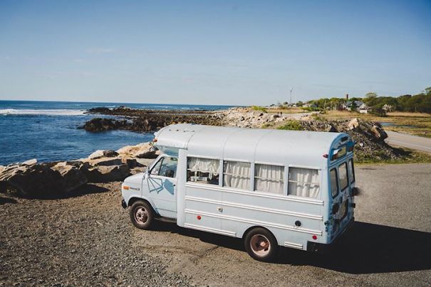 The Life Of A Girl, Her Dog, And Little Blue Bus The Life Of A Girl, Her Dog, And Little Blue Bus