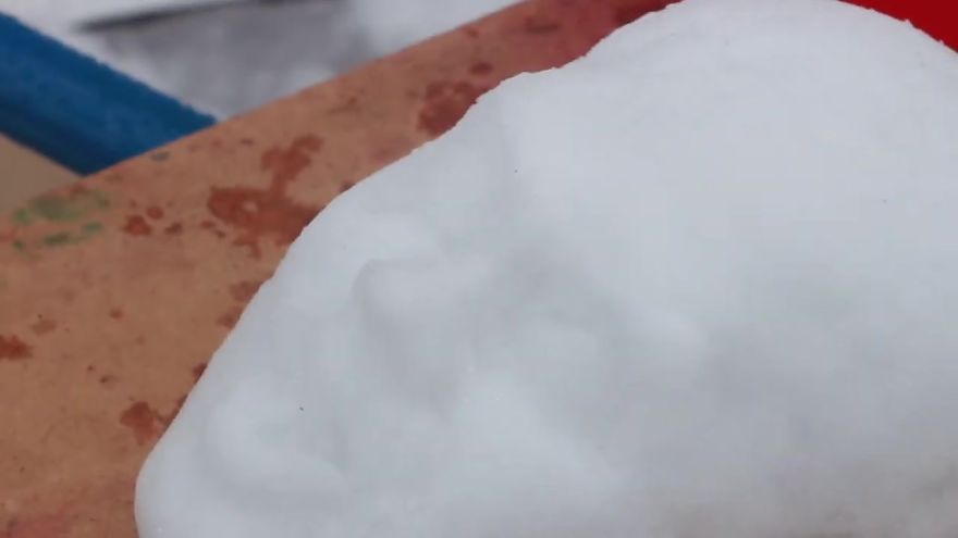 This Artist Decided To Creep People Out By Creating A 'Pennyswise' Snowman On A Swingset