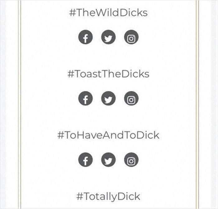 Guy Named Dick Tries Creating A Wedding Hashtag For Him And Fiancee, Gets Ridiculously Inappropriate Results