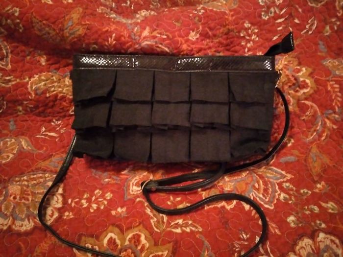 I Found This Super Cute Purse At The Local Goodwill. I Showed It To My Daughter And She Couldn't Stop Laughing. She Had Just Donated It To That Store Last Week