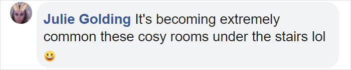 Woman Builds A Cozy Room Under The Stairs For Her Dog And The Pooch Loves It So Much That She Refuses To Leave