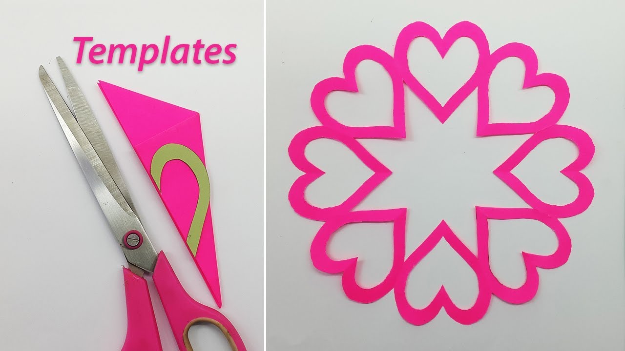 4 Snowflake Ideas For Valentine’s Day Decoration | Paper Snowflakes Ideas