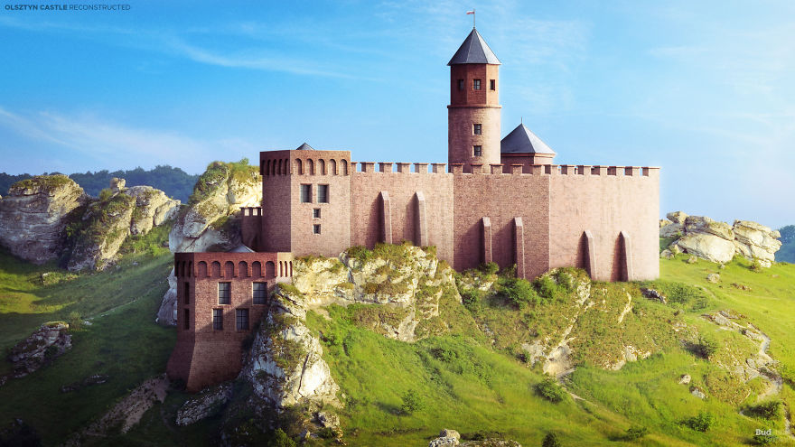 This Is What 7 Castles Across Europe Looked Like Before Falling Into Ruins