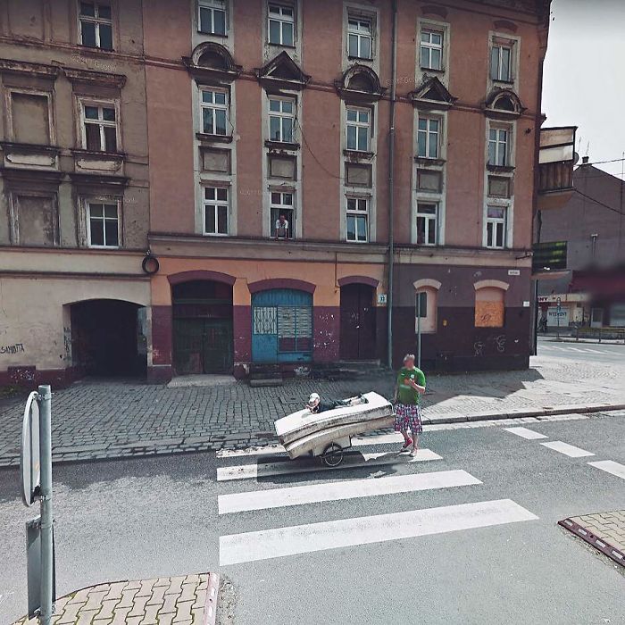 During Quarantine I Travel Around Poland Online And Find These Great Shots On Google Street View