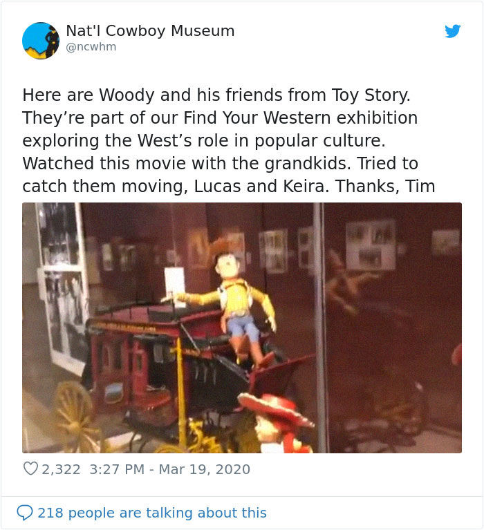 Cowboy Museum Puts Their Head Of Security In Charge Of Their Twitter, And His Tweets Are Hilariously Wholesome Cowboy Museum Puts Their Head Of Security In Charge Of Their Twitter, And His Tweets Are Hilariously Wholesome