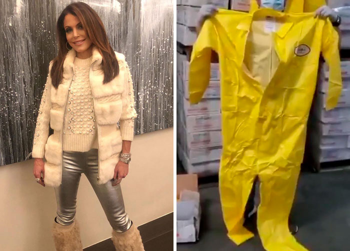 Bethenny Frankel Donated 1 Million Biohazard Suits