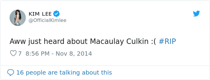 Confused Macaulay Culkin Asks If He Died Again After Waking Up To Find His Name Trending On Twitter