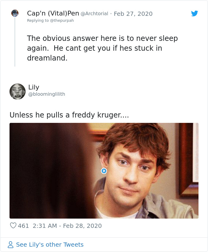 Woman Draws A Creepy Character That Keeps Appearing In Her Nightmares