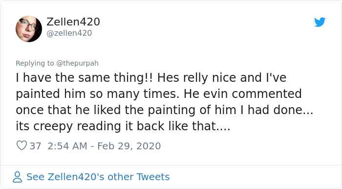 Woman Draws A Creepy Character That Keeps Appearing In Her Nightmares Woman Draws A Creepy Character That Keeps Appearing In Her Nightmares