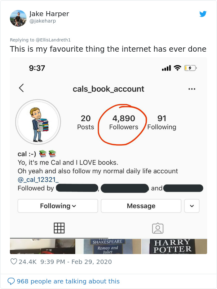 Classmates Bully This Boy For Creating An Insta Account Reviewing Books In A Group Chat, They Add Him So He Can See It