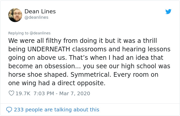 Six 14 Y.O. Students Accidentally Discovered Secret Tunnels, Spent 3 Weeks Planning A Candy Heist Before Chaos Ensued Six 14 Y.O. Students Accidentally Discovered Secret Tunnels, Spent 3 Weeks Planning A Candy Heist Before Chaos Ensued