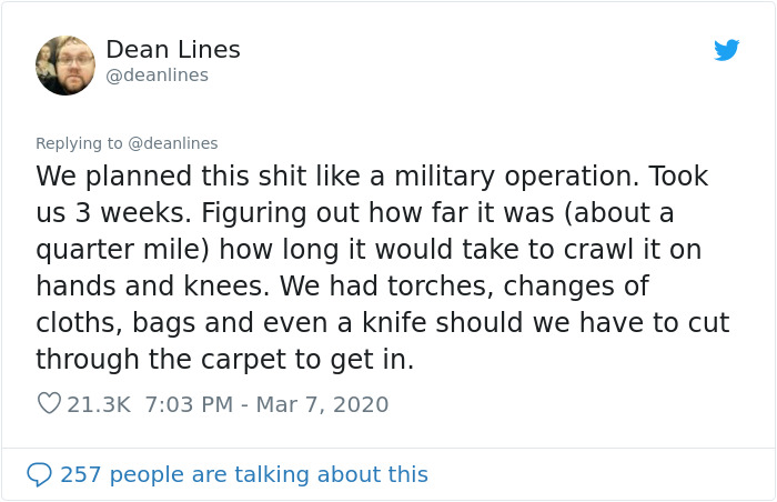 Six 14 Y.O. Students Accidentally Discovered Secret Tunnels, Spent 3 Weeks Planning A Candy Heist Before Chaos Ensued Six 14 Y.O. Students Accidentally Discovered Secret Tunnels, Spent 3 Weeks Planning A Candy Heist Before Chaos Ensued