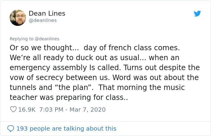 Six 14 Y.O. Students Accidentally Discovered Secret Tunnels, Spent 3 Weeks Planning A Candy Heist Before Chaos Ensued Six 14 Y.O. Students Accidentally Discovered Secret Tunnels, Spent 3 Weeks Planning A Candy Heist Before Chaos Ensued