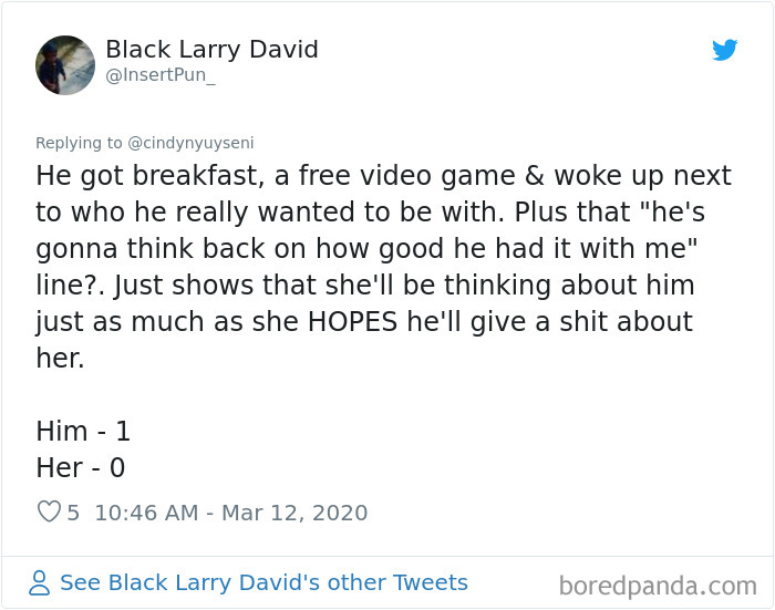 Woman Finds Her Boyfriend Of 5 Years In Bed With Another Woman, Shares How She Completely Ghosted Him Woman Finds Her Boyfriend Of 5 Years In Bed With Another Woman, Shares How She Completely Ghosted Him