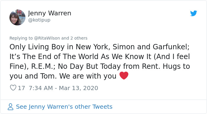 Tom Hanks Sends Another Update On His Health After Testing Positive For Coronavirus Tom Hanks Sends Another Update On His Health After Testing Positive For Coronavirus