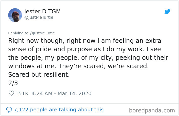 Garbageman Takes To Twitter To Reassure People Amidst The Coronavirus Crisis And His Message Is Heartwarming Garbageman Takes To Twitter To Reassure People Amidst The Coronavirus Crisis And His Message Is Heartwarming