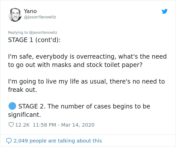 “To The Rest Of The World, You Have No Idea What’s Coming”: Man Lists 6 Stages Italy Has Gone Through “To The Rest Of The World, You Have No Idea What’s Coming”: Man Lists 6 Stages Italy Has Gone Through