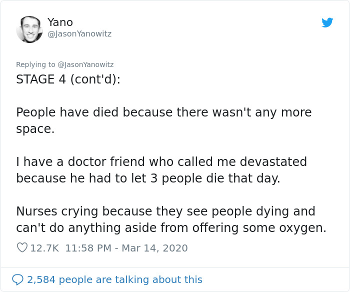“To The Rest Of The World, You Have No Idea What’s Coming”: Man Lists 6 Stages Italy Has Gone Through “To The Rest Of The World, You Have No Idea What’s Coming”: Man Lists 6 Stages Italy Has Gone Through