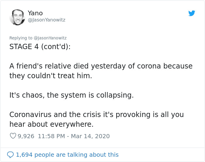 “To The Rest Of The World, You Have No Idea What’s Coming”: Man Lists 6 Stages Italy Has Gone Through