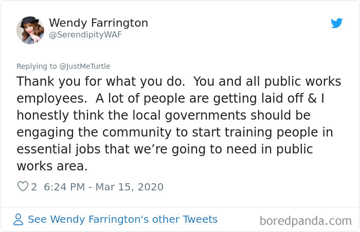 Garbageman Takes To Twitter To Reassure People Amidst The Coronavirus Crisis And His Message Is Heartwarming