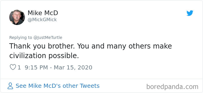 Garbageman Takes To Twitter To Reassure People Amidst The Coronavirus Crisis And His Message Is Heartwarming