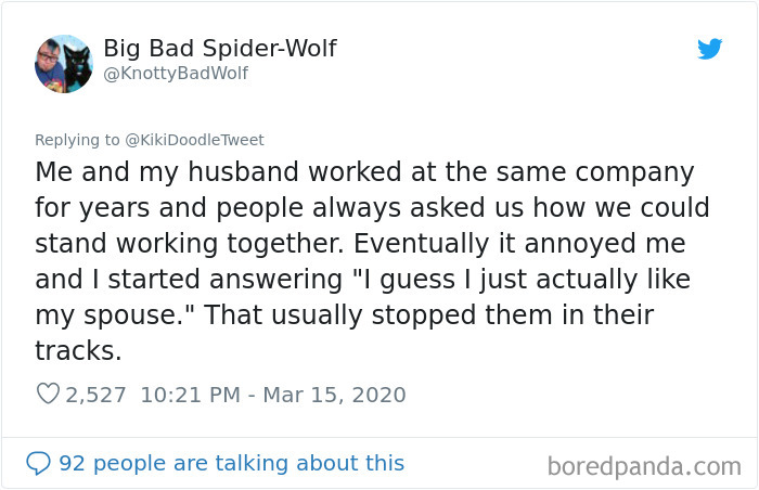 Woman Offers Advice To People Who Are Staying At Home With Their Spouse During The Coronavirus Quarantine