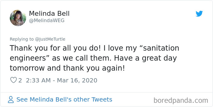 Garbageman Takes To Twitter To Reassure People Amidst The Coronavirus Crisis And His Message Is Heartwarming