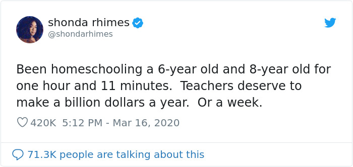 After Being Forced To Homeschool Their Children Due To Coronavirus, Parents Realize That Teachers Deserve More Respect
