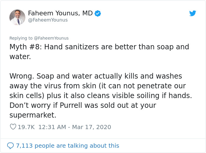 Doctor Debunks 10 Coronavirus Misconceptions